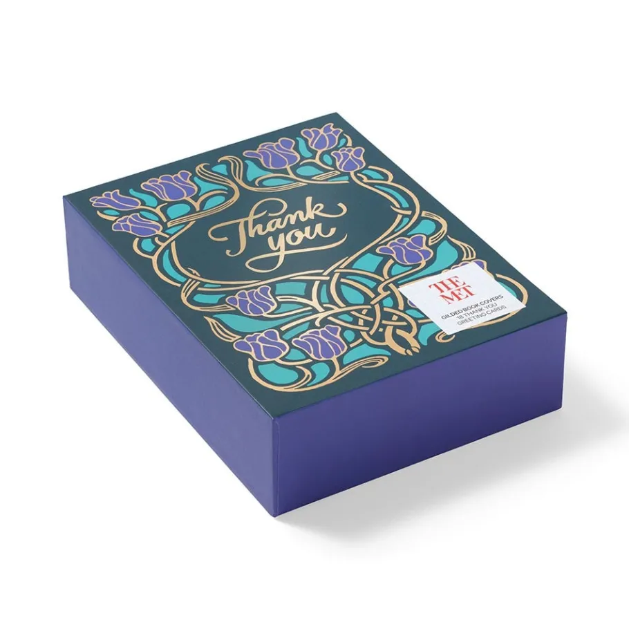 The Met Store Gilded Book Covers Thank-You Cards* Notecards & Correspondence