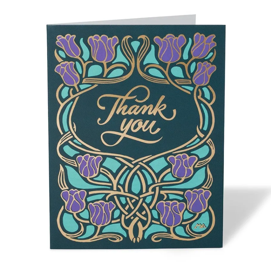 The Met Store Gilded Book Covers Thank-You Cards* Notecards & Correspondence