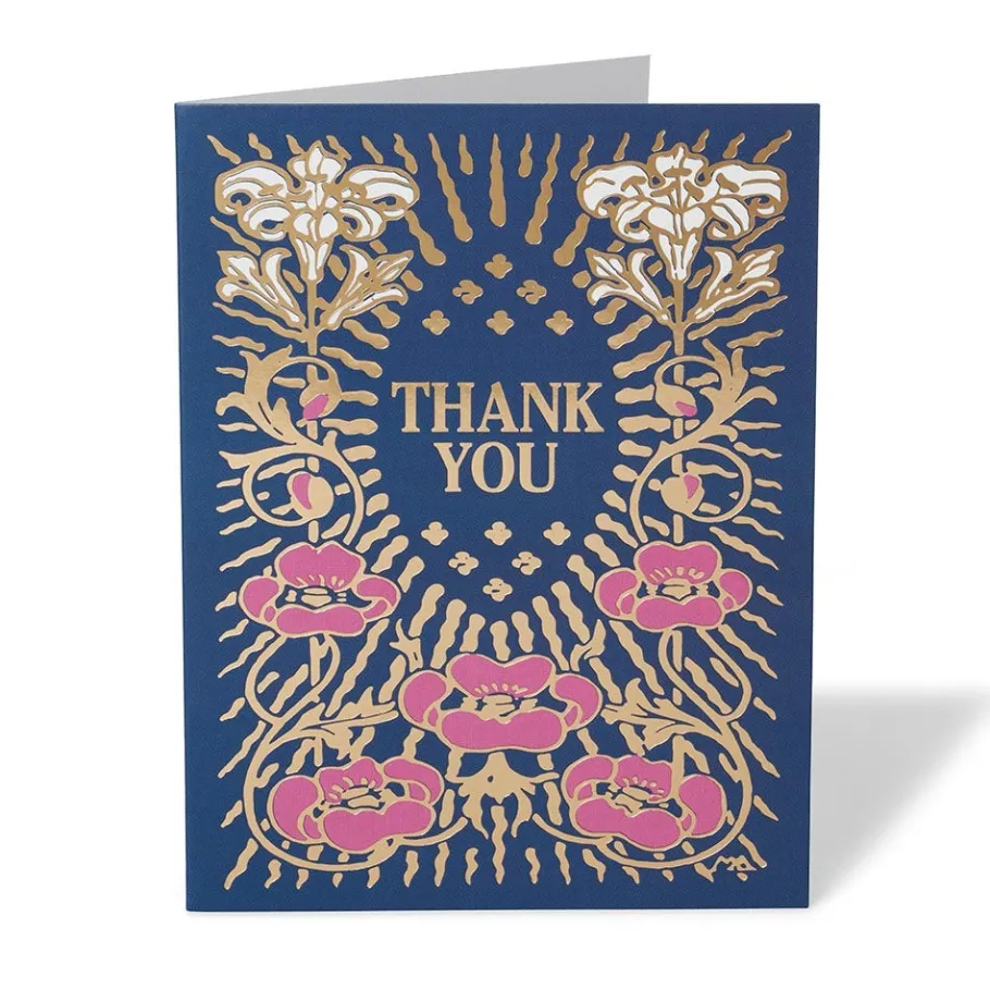 The Met Store Gilded Book Covers Thank-You Cards* Notecards & Correspondence