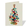 The Met Store Golden Christmas Tree Quilled Holiday Card* Holiday Cards
