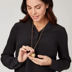 The Met Store Hand-Enameled Egg Pendant Watch* Watches