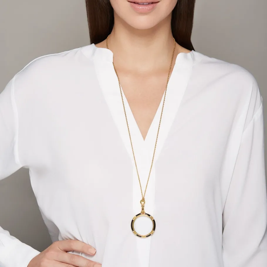 The Met Store Hand-Enameled Magnifier Pendant Necklace* Necklaces