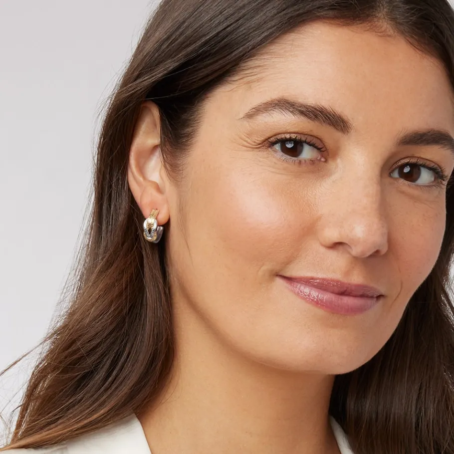 The Met Store Herakles Knot Hoop Earrings* Earrings