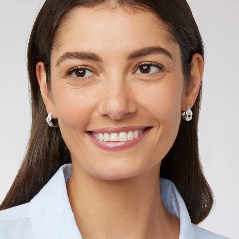 The Met Store Herakles Knot Hoop Earrings* Earrings