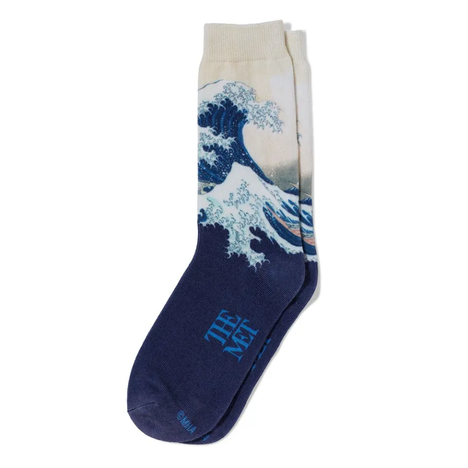 The Met Store Hokusai Great Wave Men's Socks* Small Accessories
