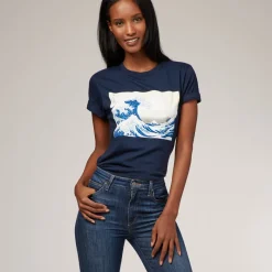 The Met Store Hokusai Great Wave Tee* Clothing