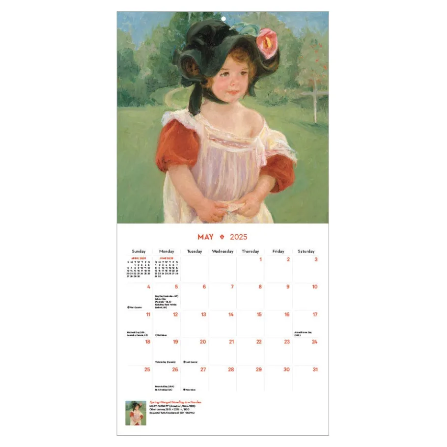 The Met Store Impressionism and Post-Impressionism Mini Wall Calendar 2025* Calendars