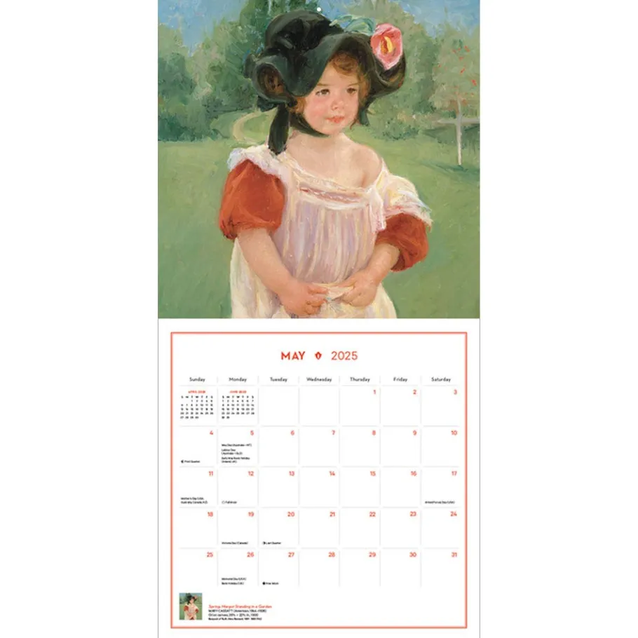 The Met Store Impressionism and Post-Impressionism Wall Calendar 2025* Calendars
