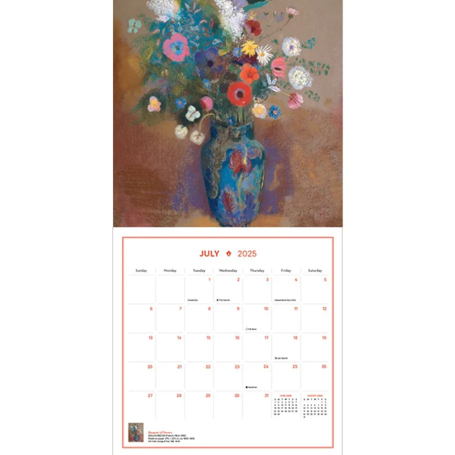 The Met Store Impressionism and Post-Impressionism Wall Calendar 2025* Calendars