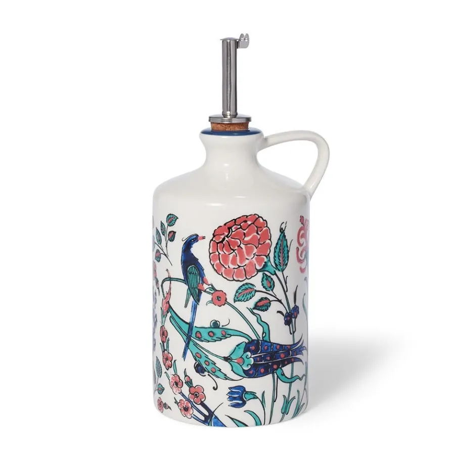 The Met Store Iznik Garden Oil Cruet and Dipping Bowl Set* Tableware
