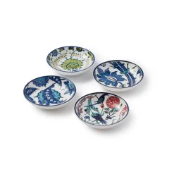 The Met Store Iznik Garden Oil Cruet and Dipping Bowl Set* Tableware