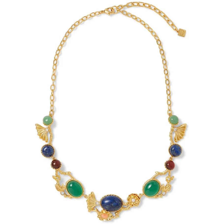 The Met Store Japanese Imari Collar Necklace and Linear Drop Earrings Set* Jewelry Sets