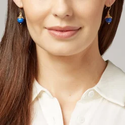 The Met Store Lotus Bead Drop Earrings* Earrings