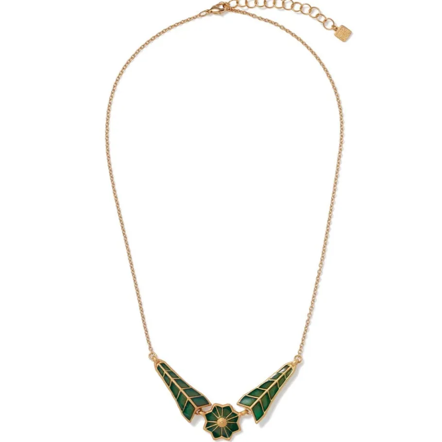 The Met Store Lotus Pagoda Plique-à-Jour Pendant Necklace* Necklaces