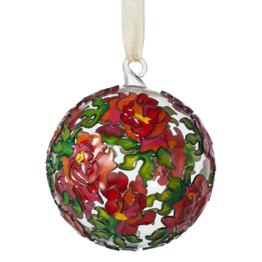 The Met Store Louis C. Tiffany Garden Landscape Cloisonné Ornament Set* Ornaments