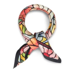 The Met Store Louis C. Tiffany Peonies Silk Neckerchief* Scarves & Wraps