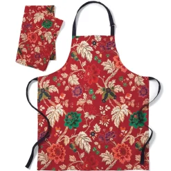 The Met Store Lyon Floral Apron and Tea Towel Set* Tableware