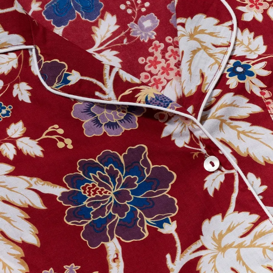 The Met Store Lyon Floral Cotton Women's Pajamas* Clothing
