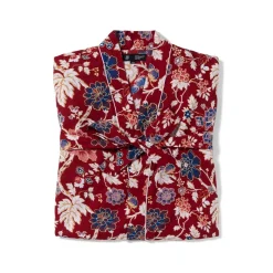 The Met Store Lyon Floral Cotton Women's Robe* Clothing