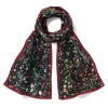 The Met Store Medieval Millefleurs Oblong Silk Scarf* Scarves & Wraps
