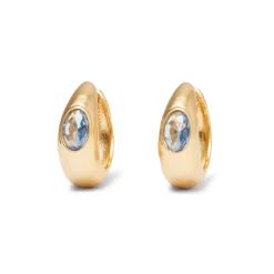 The Met Store Medieval Stone Hoop Earrings* Earrings