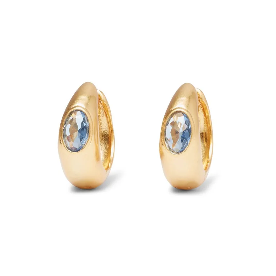 The Met Store Medieval Stone Hoop Earrings* Earrings