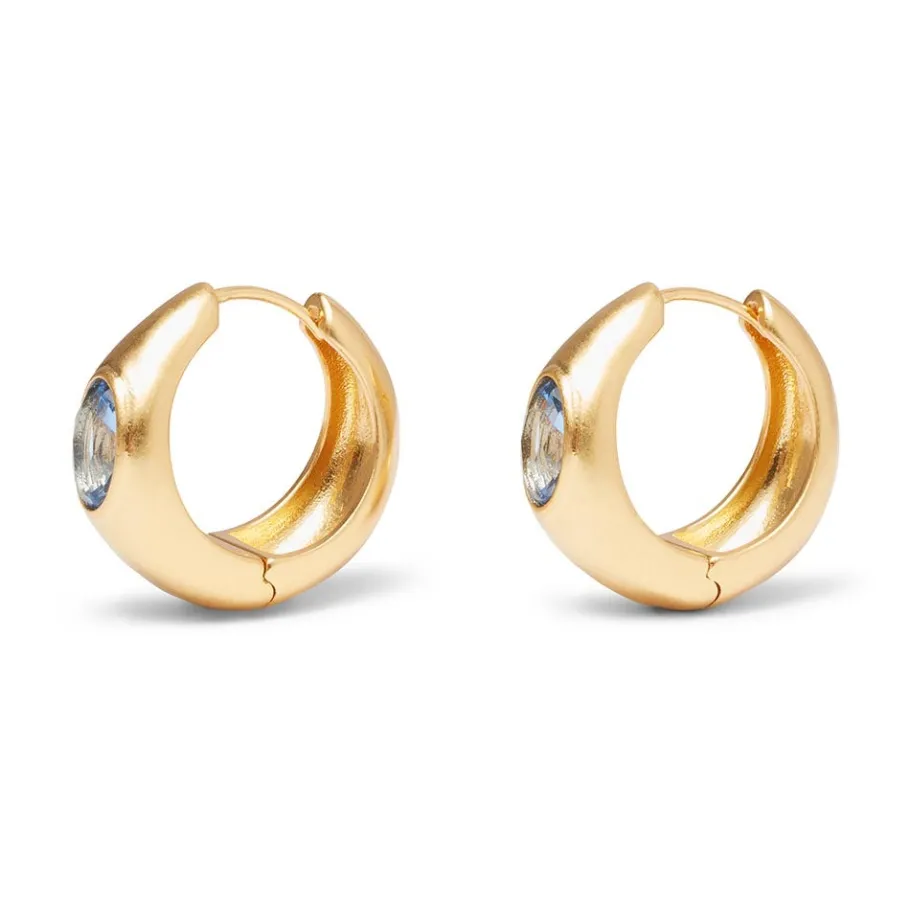 The Met Store Medieval Stone Hoop Earrings* Earrings