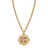 The Met Store Medieval Stone Medallion Pendant Necklace* Necklaces