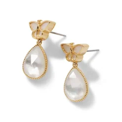 The Met Store Meiji Butterfly Drop Earrings* Earrings