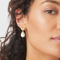 The Met Store Meiji Butterfly Drop Earrings* Earrings