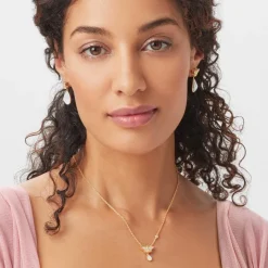 The Met Store Meiji Butterfly Pendant Necklace and Drop Earrings Set* Jewelry Sets