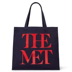 The Met Store Met Logo Canvas Tote* Bags