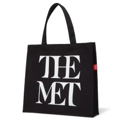 The Met Store Met Logo Canvas Tote* Bags