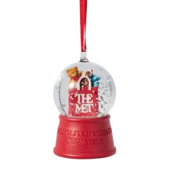 The Met Store Met Shopping Bag Snow Globe Ornament* Ornaments