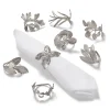 The Met Store Mixed Herb Napkin Ring Set* Tableware