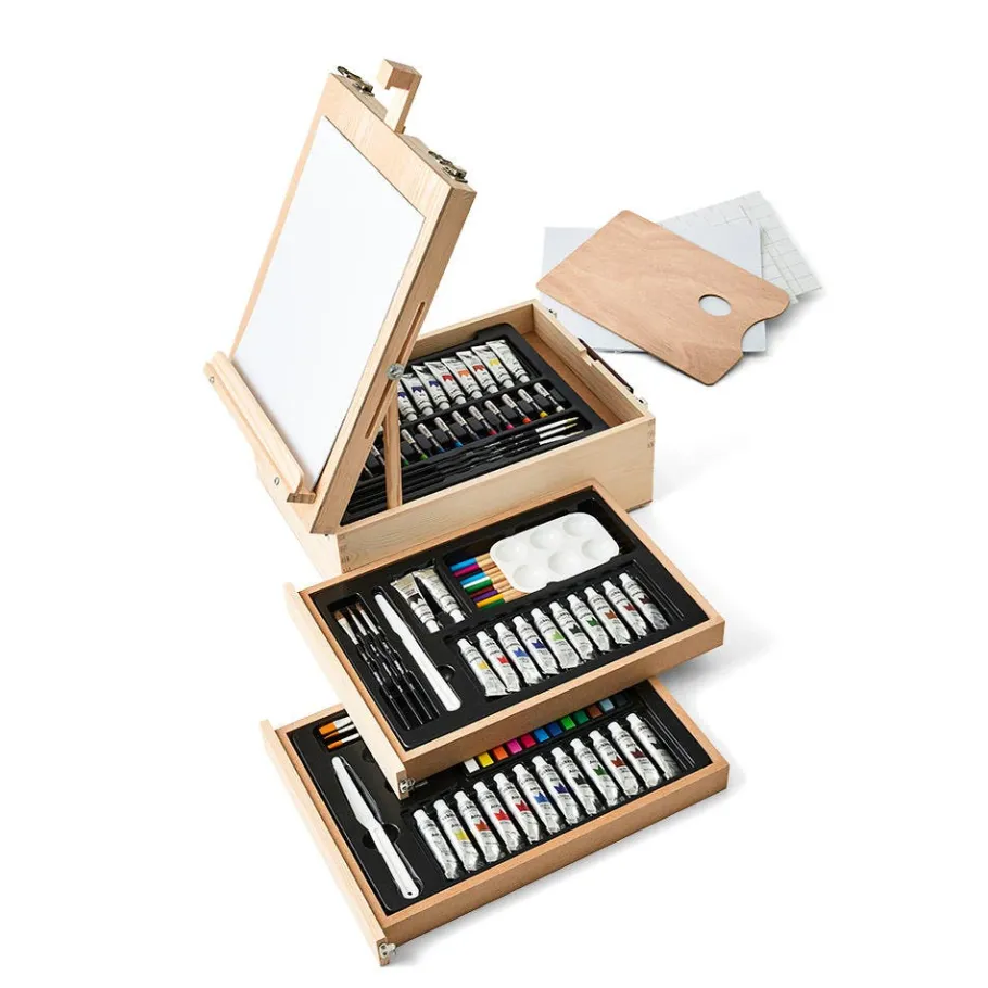 The Met Store Mixed Media Easel Box Art Set* Art Supplies & Easels
