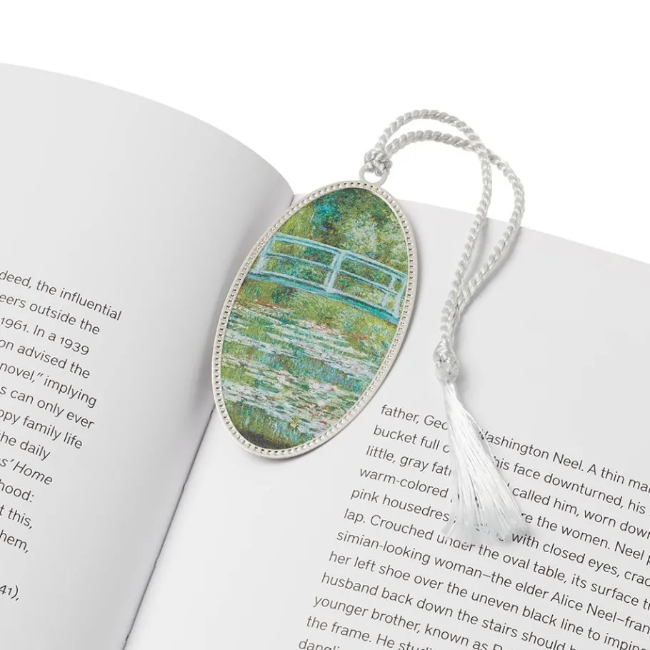 The Met Store Monet Bridge and Water Lilies Bookmark* Office