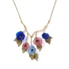 The Met Store Morning Glories Bib Necklace* Necklaces