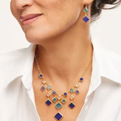 The Met Store Mosaic Column Drop Earrings* Earrings