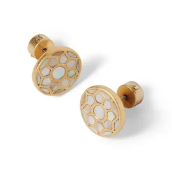 The Met Store Mother-of-Pearl Mosaic Stud Earrings* Earrings