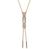 The Met Store Mother-of-Pearl Tile Double Lariat Necklace* Necklaces