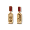 The Met Store New Kingdom Gems Double-Drop Earrings* Earrings