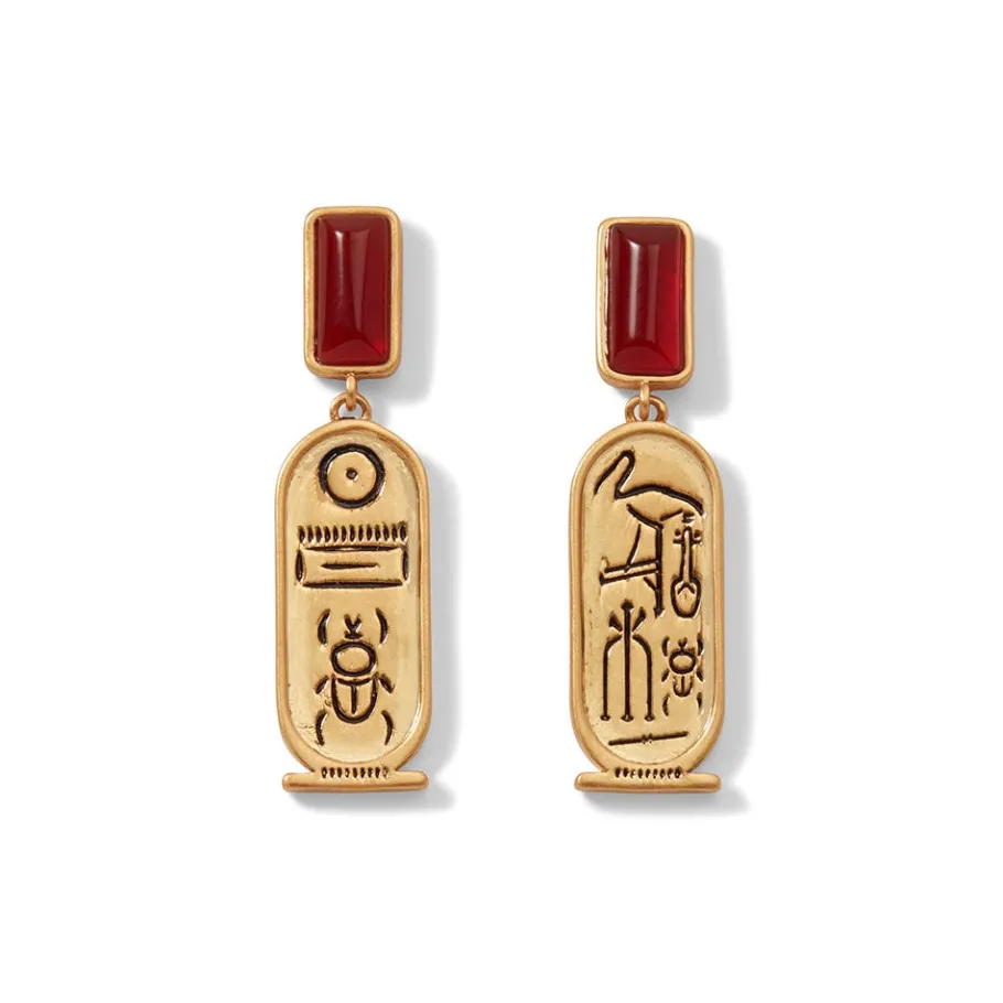 The Met Store New Kingdom Gems Double-Drop Earrings* Earrings