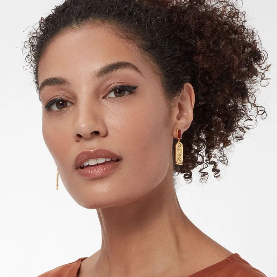 The Met Store New Kingdom Gems Double-Drop Earrings* Earrings