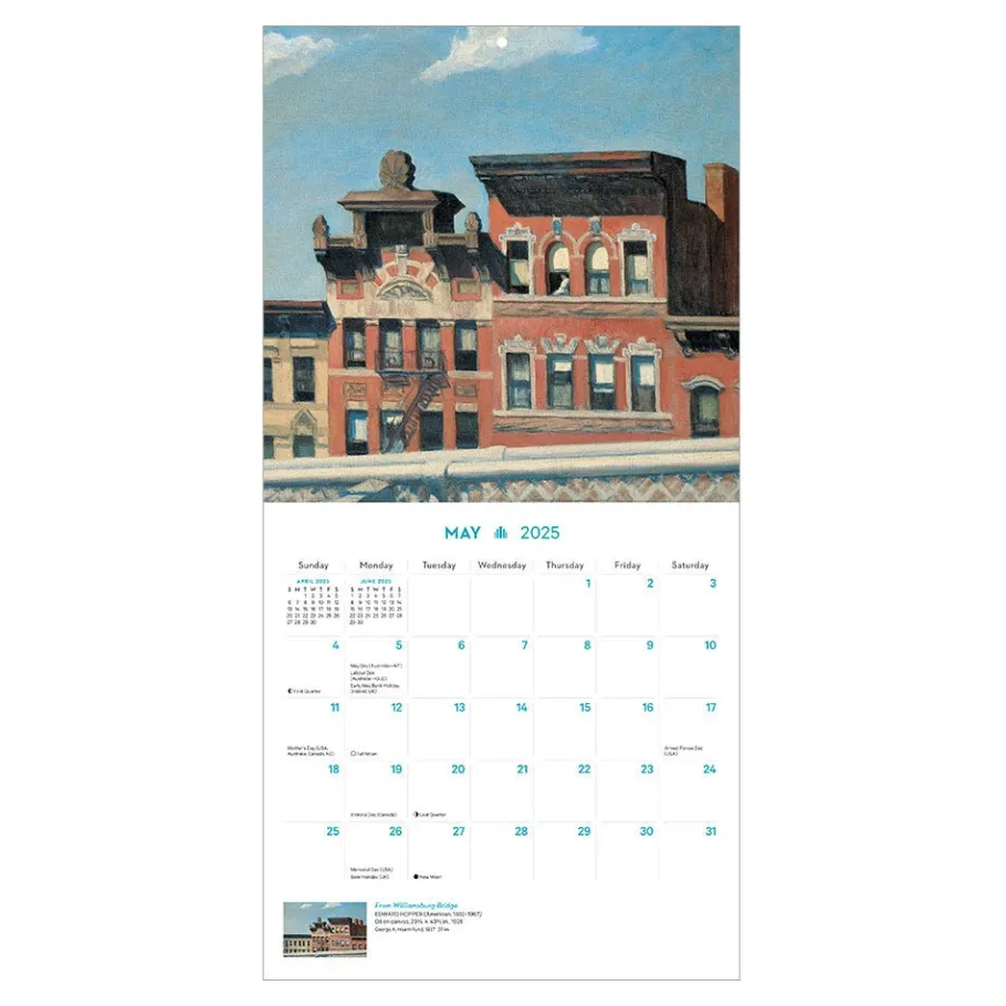 The Met Store New York in Art Mini Wall Calendar 2025* Calendars
