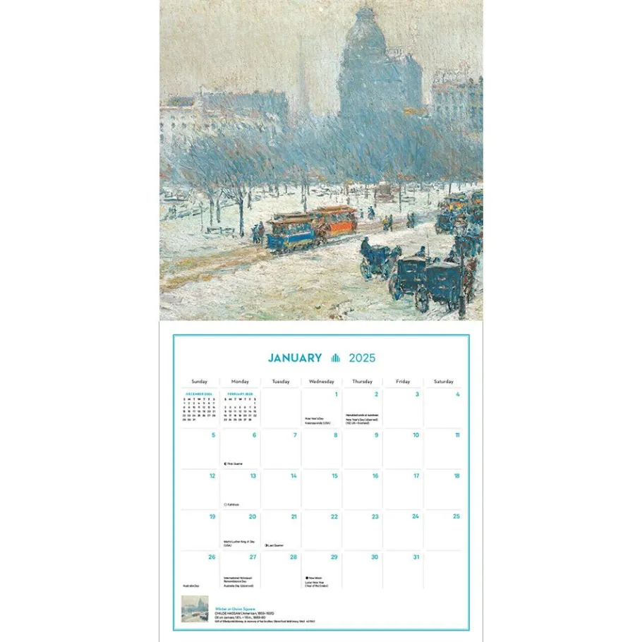 The Met Store New York in Art Wall Calendar 2025* Calendars