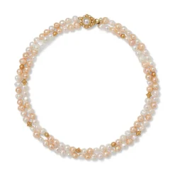 The Met Store Philippine Pearl Double-Strand Necklace and Linear Drop Earrings Set* Jewelry Sets