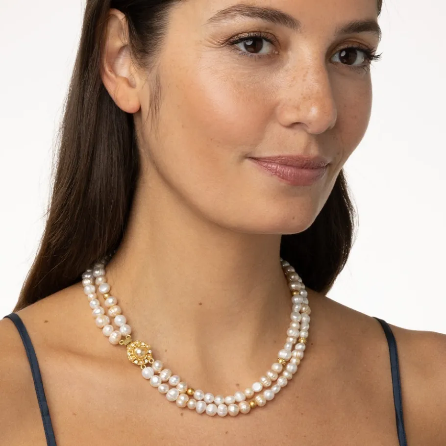 The Met Store Philippine Pearl Double-Strand Necklace* Necklaces