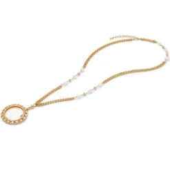 The Met Store Philippine Pearl Magnifier Pendant Necklace* Necklaces