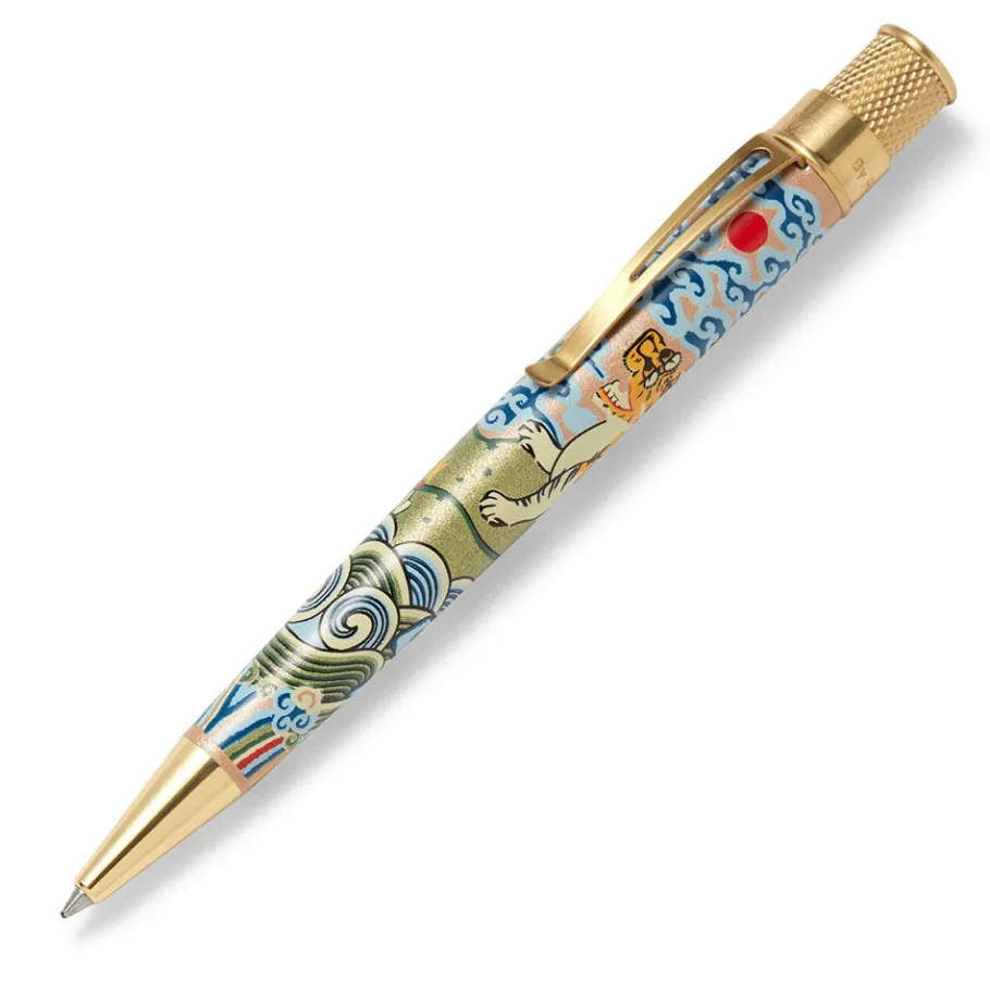The Met Store Retro 51 Chinese Tiger Rank Badge Rollerball Pen* Office